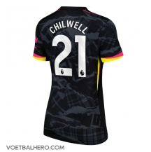 Chelsea Ben Chilwell #21 Derde tenue Dames 2024-25 Korte Mouwen