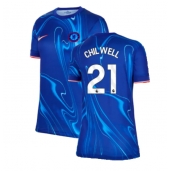 Chelsea Ben Chilwell #21 Thuis tenue Dames 2024-25 Korte Mouwen