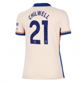 Chelsea Ben Chilwell #21 Uit tenue Dames 2024-25 Korte Mouwen