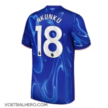 Chelsea Christopher Nkunku #18 Thuis tenue 2024-25 Korte Mouwen