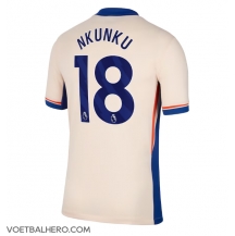 Chelsea Christopher Nkunku #18 Uit tenue 2024-25 Korte Mouwen