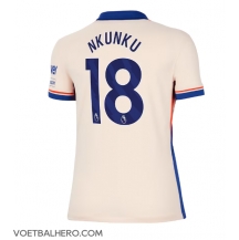 Chelsea Christopher Nkunku #18 Uit tenue Dames 2024-25 Korte Mouwen