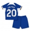 Chelsea Cole Palmer #20 Thuis tenue Kids 2023-24 Korte Mouwen (+ broek)