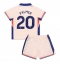 Chelsea Cole Palmer #20 Uit tenue Kids 2024-25 Korte Mouwen (+ broek)