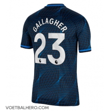 Chelsea Conor Gallagher #23 Uit tenue 2023-24 Korte Mouwen