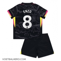 Chelsea Enzo Fernandez #8 Derde tenue Kids 2024-25 Korte Mouwen (+ broek)