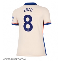 Chelsea Enzo Fernandez #8 Uit tenue Dames 2024-25 Korte Mouwen