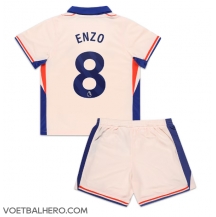 Chelsea Enzo Fernandez #8 Uit tenue Kids 2024-25 Korte Mouwen (+ broek)