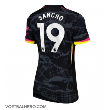 Chelsea Jadon Sancho #19 Derde tenue Dames 2024-25 Korte Mouwen