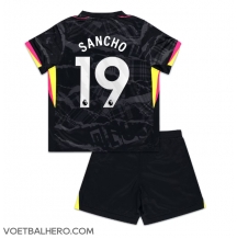 Chelsea Jadon Sancho #19 Derde tenue Kids 2024-25 Korte Mouwen (+ broek)