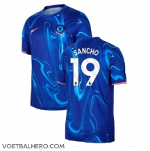 Chelsea Jadon Sancho #19 Thuis tenue 2024-25 Korte Mouwen