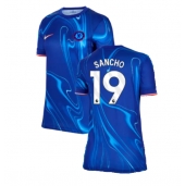 Chelsea Jadon Sancho #19 Thuis tenue Dames 2024-25 Korte Mouwen