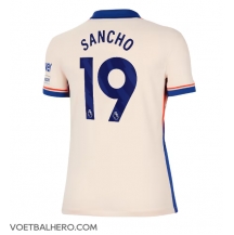 Chelsea Jadon Sancho #19 Uit tenue Dames 2024-25 Korte Mouwen