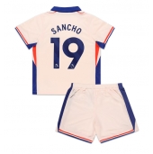 Chelsea Jadon Sancho #19 Uit tenue Kids 2024-25 Korte Mouwen (+ broek)