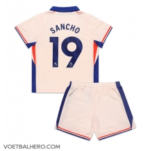 Chelsea Jadon Sancho #19 Uit tenue Kids 2024-25 Korte Mouwen (+ broek)