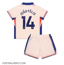 Chelsea Joao Felix #14 Uit tenue Kids 2024-25 Korte Mouwen (+ broek)