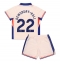 Chelsea Kiernan Dewsbury-Hall #22 Uit tenue Kids 2024-25 Korte Mouwen (+ broek)