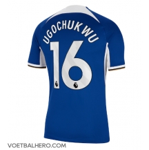 Chelsea Lesley Ugochukwu #16 Thuis tenue 2023-24 Korte Mouwen