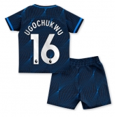 Chelsea Lesley Ugochukwu #16 Uit tenue Kids 2023-24 Korte Mouwen (+ broek)