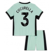 Chelsea Marc Cucurella #3 Derde tenue Kids 2023-24 Korte Mouwen (+ broek)