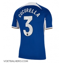 Chelsea Marc Cucurella #3 Thuis tenue 2023-24 Korte Mouwen