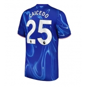 Chelsea Moises Caicedo #25 Thuis tenue 2024-25 Korte Mouwen