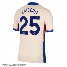 Chelsea Moises Caicedo #25 Uit tenue 2024-25 Korte Mouwen