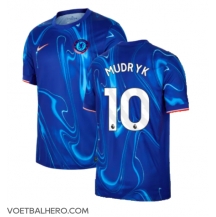 Chelsea Mykhailo Mudryk #10 Thuis tenue 2024-25 Korte Mouwen