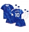 Chelsea Mykhailo Mudryk #10 Thuis tenue Kids 2024-25 Korte Mouwen (+ broek)