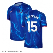 Chelsea Nicolas Jackson #15 Thuis tenue 2024-25 Korte Mouwen