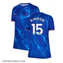 Chelsea Nicolas Jackson #15 Thuis tenue Dames 2024-25 Korte Mouwen