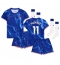 Chelsea Noni Madueke #11 Thuis tenue Kids 2024-25 Korte Mouwen (+ broek)