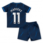 Chelsea Noni Madueke #11 Uit tenue Kids 2023-24 Korte Mouwen (+ broek)