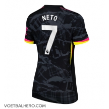 Chelsea Pedro Neto #7 Derde tenue Dames 2024-25 Korte Mouwen