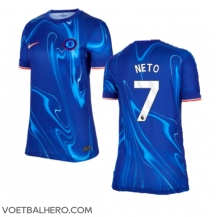 Chelsea Pedro Neto #7 Thuis tenue Dames 2024-25 Korte Mouwen