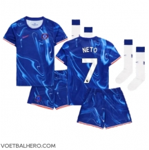 Chelsea Pedro Neto #7 Thuis tenue Kids 2024-25 Korte Mouwen (+ broek)