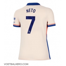 Chelsea Pedro Neto #7 Uit tenue Dames 2024-25 Korte Mouwen