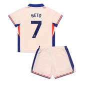 Chelsea Pedro Neto #7 Uit tenue Kids 2024-25 Korte Mouwen (+ broek)