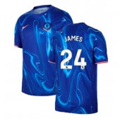 Chelsea Reece James #24 Thuis tenue 2024-25 Korte Mouwen