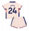 Chelsea Reece James #24 Uit tenue Kids 2024-25 Korte Mouwen (+ broek)