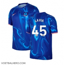 Chelsea Romeo Lavia #45 Thuis tenue 2024-25 Korte Mouwen