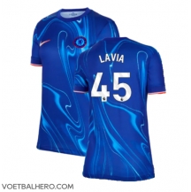 Chelsea Romeo Lavia #45 Thuis tenue Dames 2024-25 Korte Mouwen