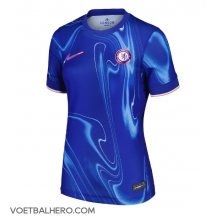 Chelsea Thuis tenue Dames 2024-25 Korte Mouwen