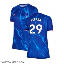 Chelsea Wesley Fofana #29 Thuis tenue Dames 2024-25 Korte Mouwen