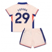 Chelsea Wesley Fofana #29 Uit tenue Kids 2024-25 Korte Mouwen (+ broek)