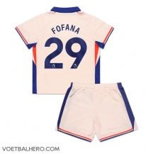 Chelsea Wesley Fofana #29 Uit tenue Kids 2024-25 Korte Mouwen (+ broek)