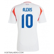 Chili Alexis Sanchez #10 Uit tenue Copa America 2024 Korte Mouwen