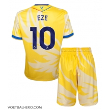 Crystal Palace Eberechi Eze #10 Uit tenue Kids 2024-25 Korte Mouwen (+ broek)