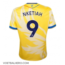 Crystal Palace Eddie Nketiah #9 Uit tenue 2024-25 Korte Mouwen