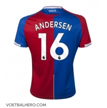 Crystal Palace Joachim Andersen #16 Thuis tenue 2023-24 Korte Mouwen